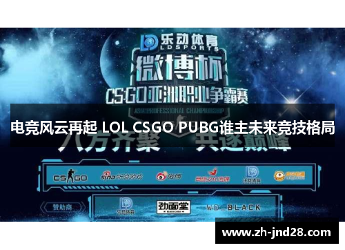 电竞风云再起 LOL CSGO PUBG谁主未来竞技格局